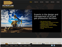 Tablet Screenshot of petroflowconsultants.com
